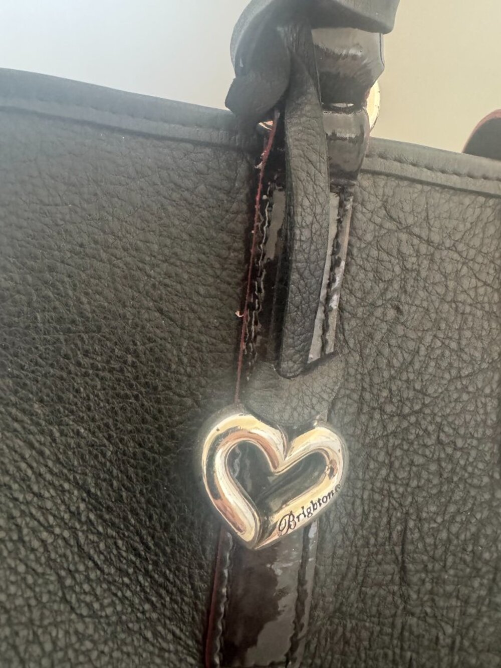 Brighton Queen of Love Satchel | Black & Snakeskin - Picture 4 of 10